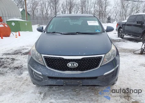 2016 Kia Sportage Lx from USA, damaged, VIN KNDPB3AC4G7857829